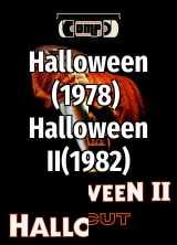 Filmplakat Halloween (1978) Halloween II(1982)
