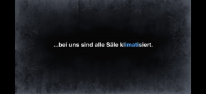 Bild: Bei uns sind alle Säle Klimatisiert.